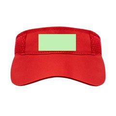Visera de poliéster personalizada | Frontal | 60 x 25