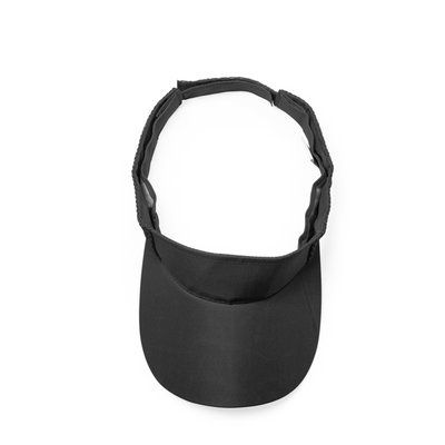Visera ajustable con laterales acolchados Negro Talla Única Adulto