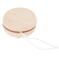 Yoyó de madera con cordón de 100 cm Crudo Talla Única Adulto