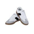 Zapatilla de piel suave y suela acolchada Bla 40