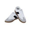 Zapatilla de piel suave y suela acolchada Bla 45