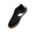 Zapatilla de piel suave y suela acolchada