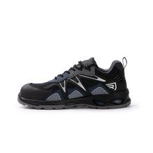 Zapato laboral ligero con refuerzo de puntera Negro/Marino 36