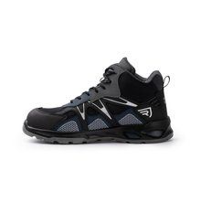 Zapato laboral con puntera fibra de vidrio NEGRO/MARINO 36