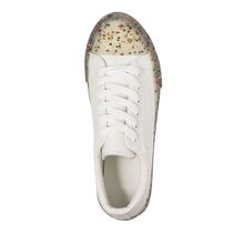 Zapatillas de canvas y TPR transparente Bla 36