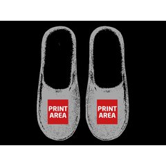 Zapatillas Casa en TNT Talla Única 28cm | Puntera centro | 50 x 60