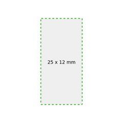 Zapatillas de Lona y Suela Goma Clásicas | TALON_PIE_DERECHO | 12 x 25