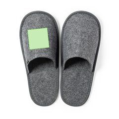 Zapatillas Unisex de Fieltro RPET | Empeine zapatilla izquierda | 50 x 50