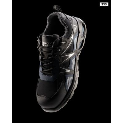 Zapato laboral ligero con refuerzo de puntera
