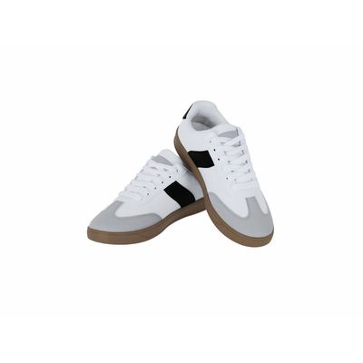 Zapatilla de piel suave y suela acolchada Bla 36