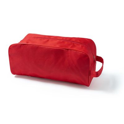 Zapatillero de poliéster con asa Rojo Talla Única Adulto