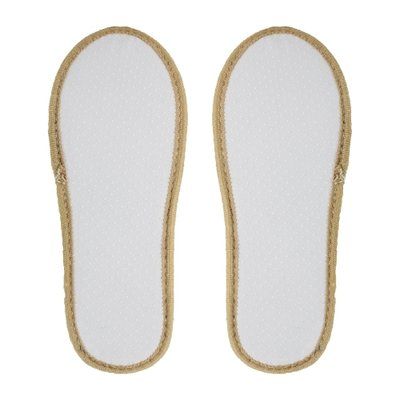Zapatilla de casa en algodón canvas