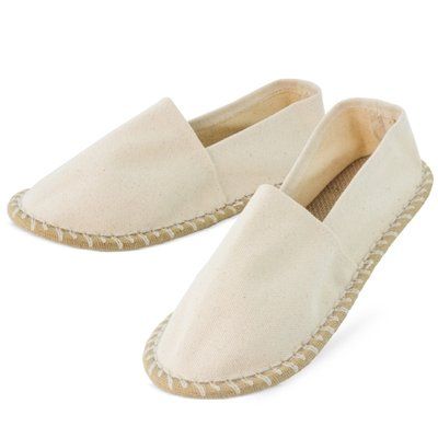 Zapatilla de casa en algodón canvas