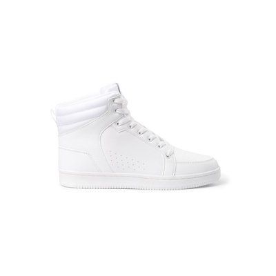 Zapatilla casual con ajuste al tobillo Blanco 44