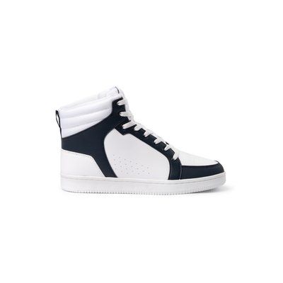 Zapatilla casual con ajuste al tobillo Blanco/Marino 47