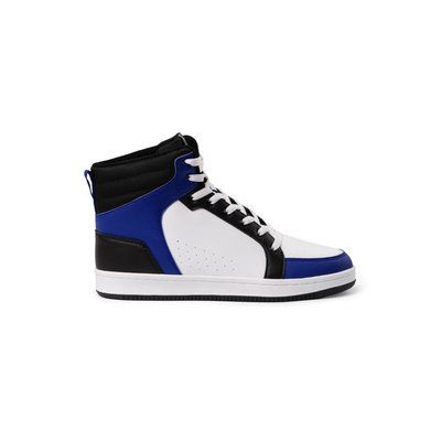 Zapatilla casual con ajuste al tobillo NEGRO/BLANCO/ROYAL 42
