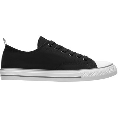 Zapatillas de Lona y Suela Goma Clásicas Negro 38