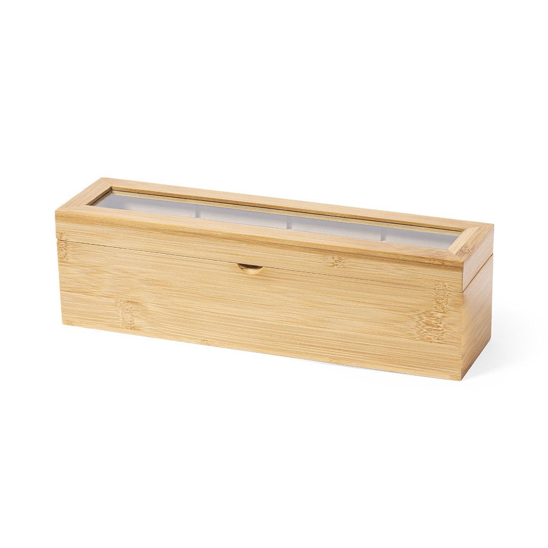 Caja para Té de Bambú desde 4.79 € - ¡Compra Ahora! 🍃🎁