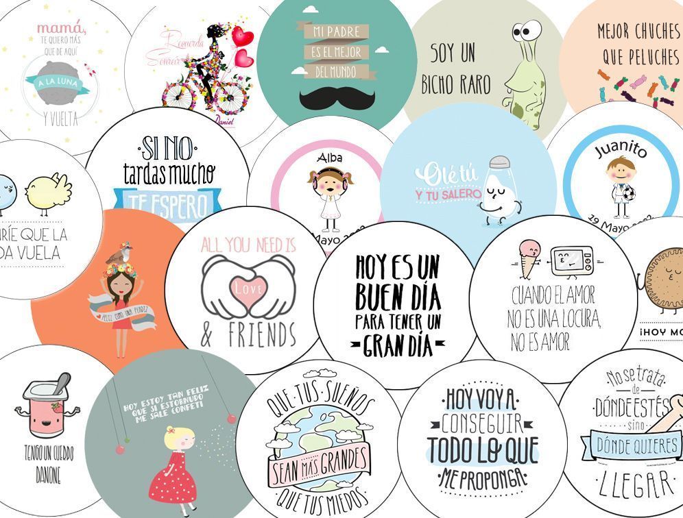 Chapas Personalizadas 58mm  Regalos Únicos desde 0.79 €