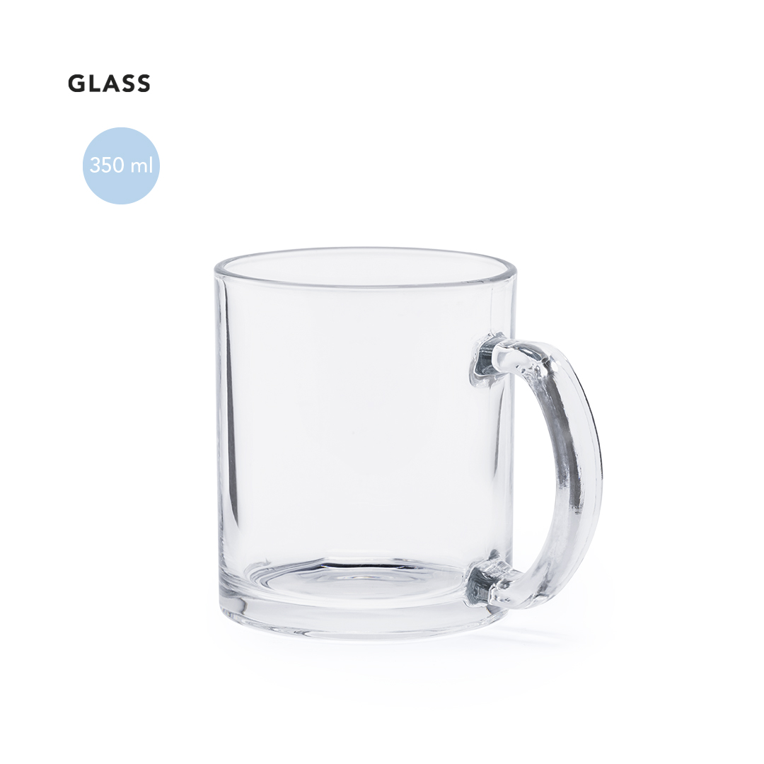 Taza Cristal 350ml para Serigrafía desde 0.91 € - ¡Compra Ya! ✓