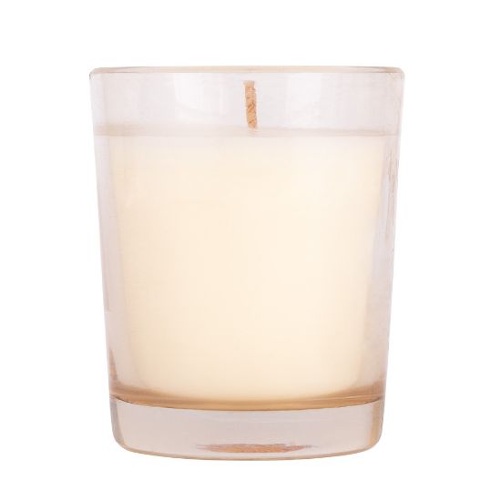 Vela cristal 3 colores y aromas Natural